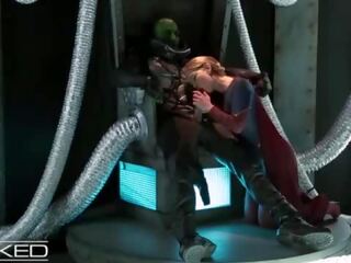 Wickedparodies - supergirl zapelje braniac v analno seks video