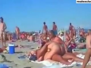 Public Nude Beach Swinger sex movie film In Summer 2015