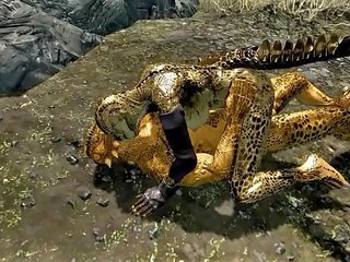 Private adult video vid of two argonians
