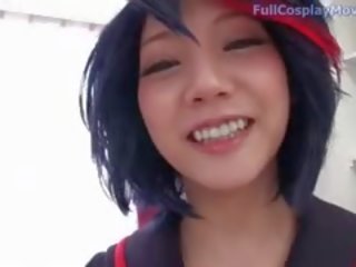 Ryuko matoi fra drepe la drepe cosplay kjønn video blowjob