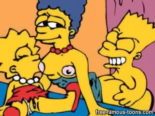 Bart simpson परिवार डर्टी चलचित्र